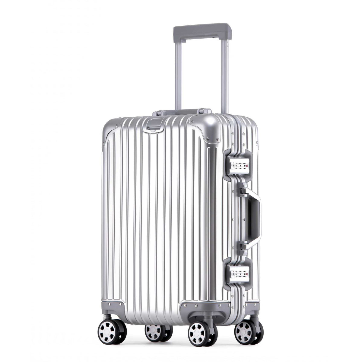Drop-Resistant All-Aluminum-Magnesium Alloy Luggage For Travel