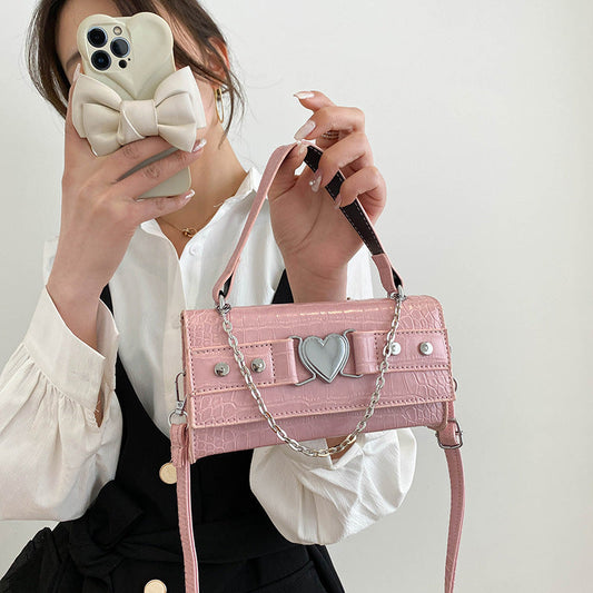 Women's New Fashion Fashion Chain Shoulder Bag See size chart under “more details”