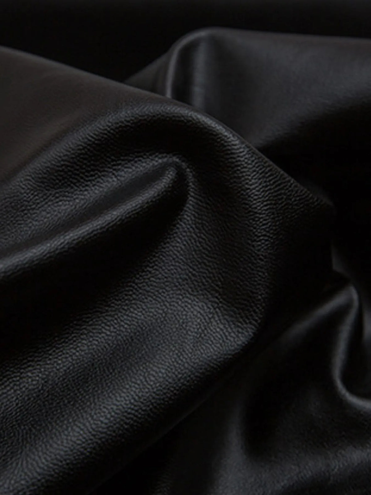 Men's Leather Bomber Jacket with Faux Fur Hood