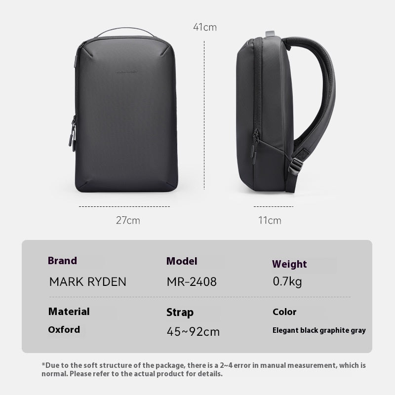 Men's Urban Business High Sense Laptop Backpack Laptop Backpack