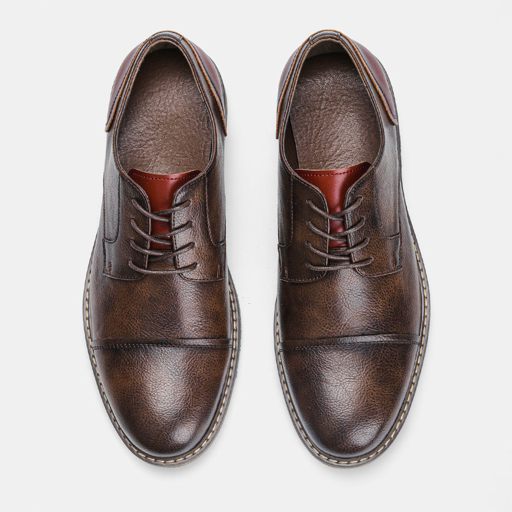 Men's Business Casual Retro Trend Plus Size Dress Shoes
