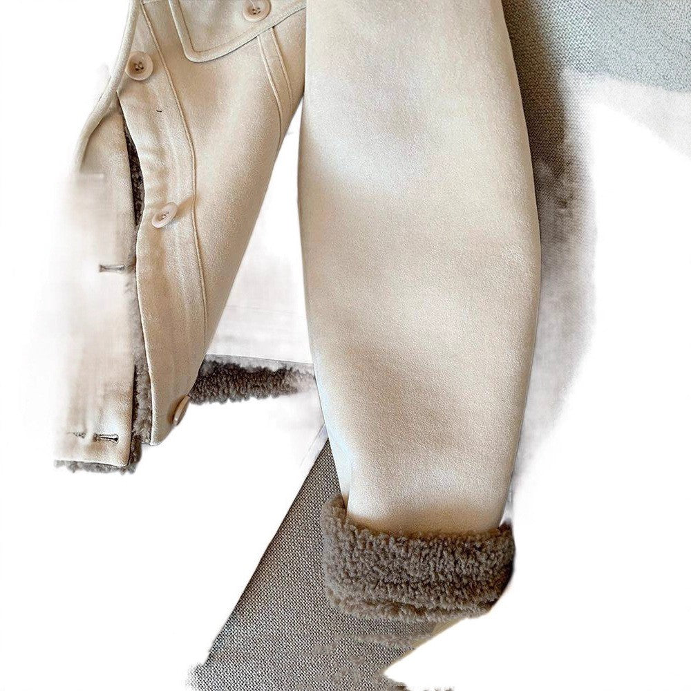 Loose Thick Small Fur Coat For Women