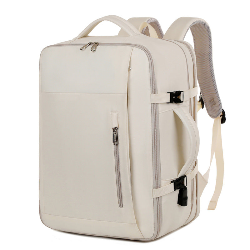 Outdoor Independent Shoe Storage Travel Backpack Oxford Cloth School Bag