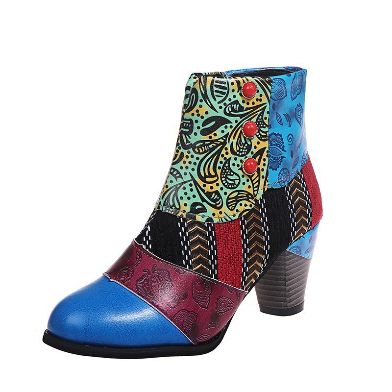 Women's Bohemian Martin Boots National Style