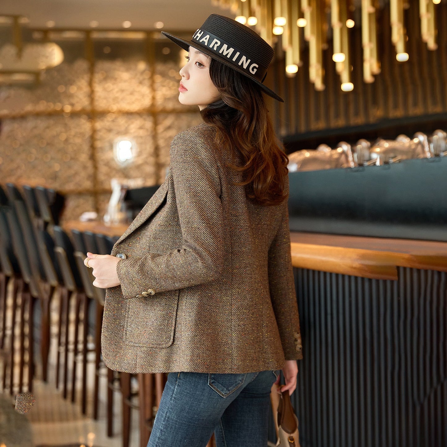 Springautumn New-season Sophisticated Wool Coat