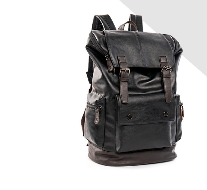 Men's Korean Casual Laptop Backpack Laptop Bag
