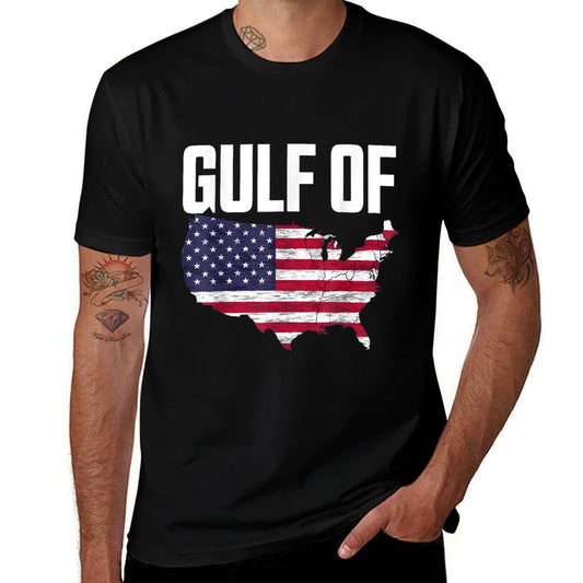 Camiseta cómoda del Golfo de los Estados Unidos de América