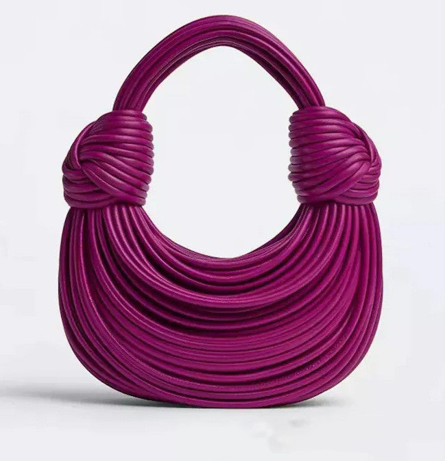 Knotted Noodle Weave Tote Travel Bag