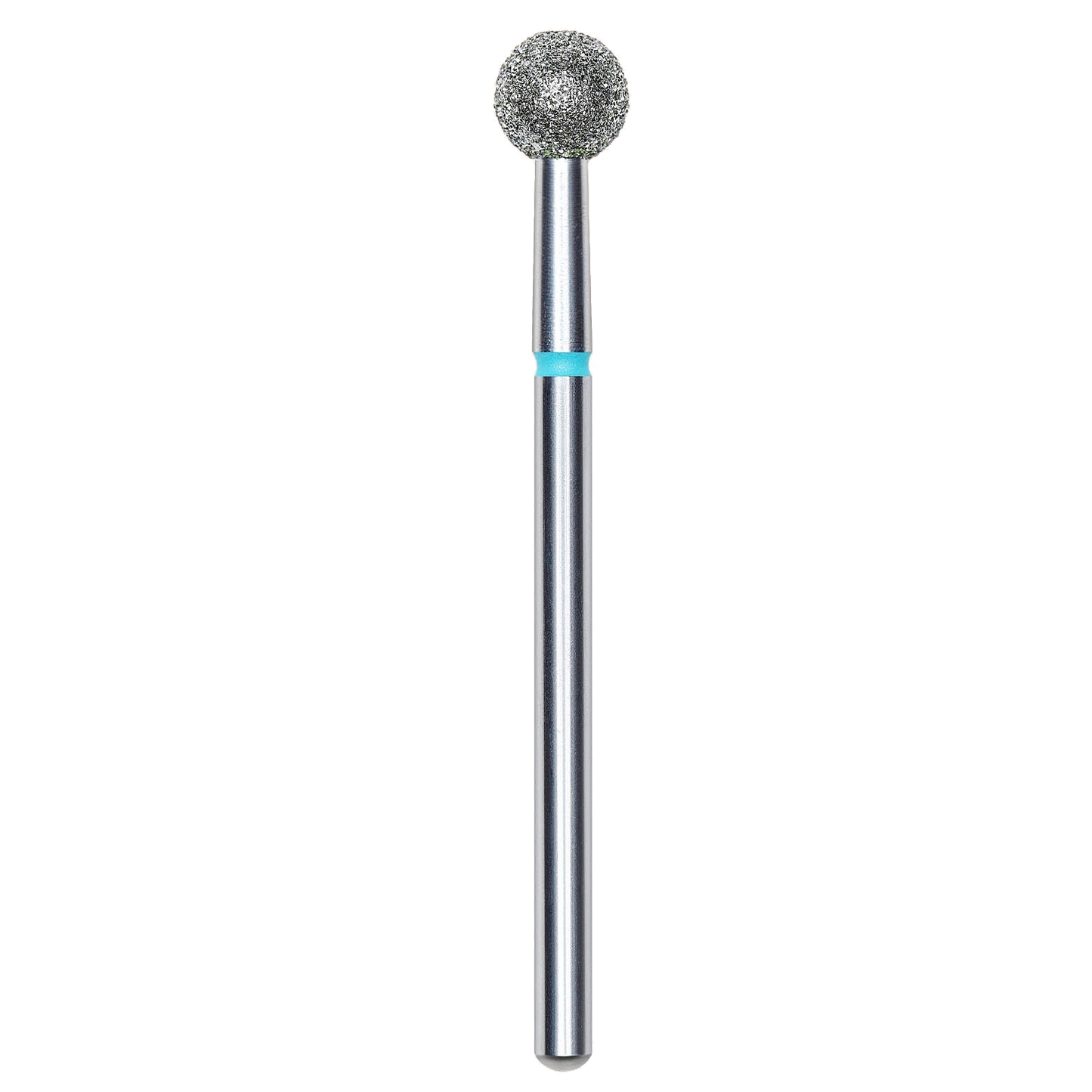 DIAMOND NAIL DRILL BIT, "BALL", BLUE, HEAD DIAMETER 5MM (FA01B050) - STALEKS™