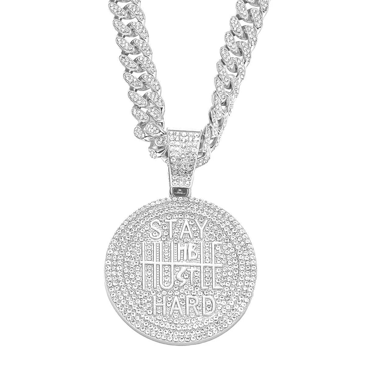 "Stay Humble Hustle Hard" Men's Necklace