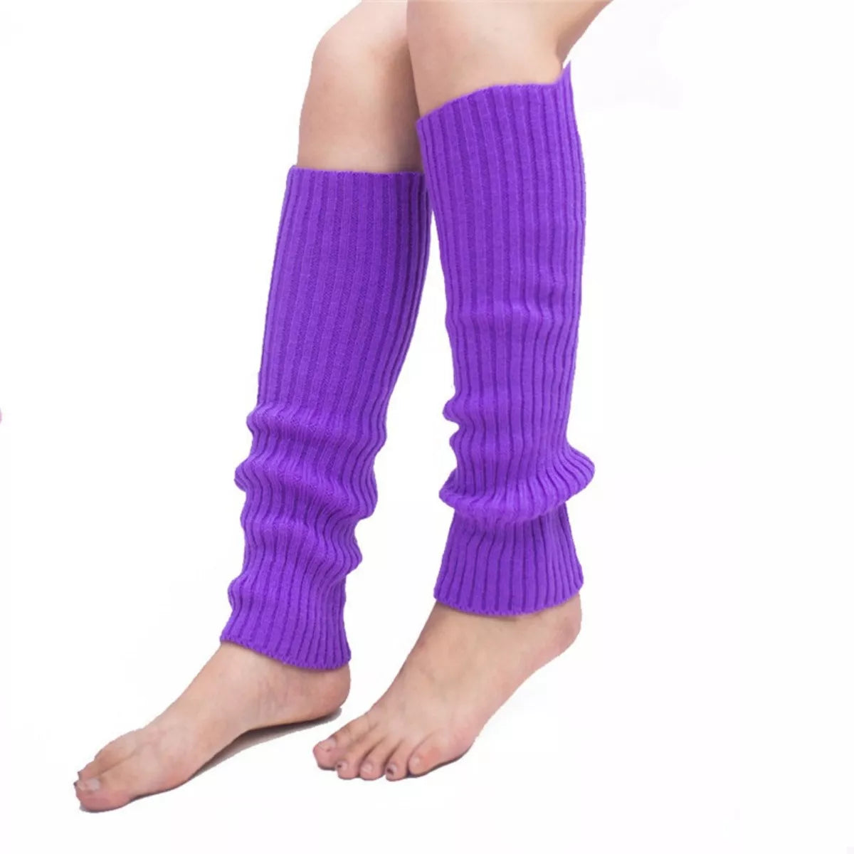 Ribbed Knit Leg Warmers