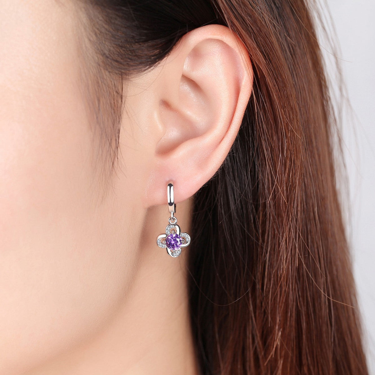 Female S925 Sterling Silver Earrings