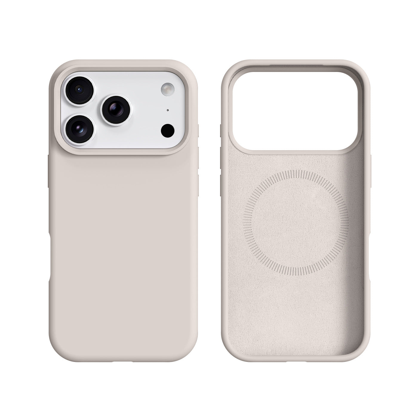 Liquid Silicone Phone Case With Built-in Magnetic Attachment