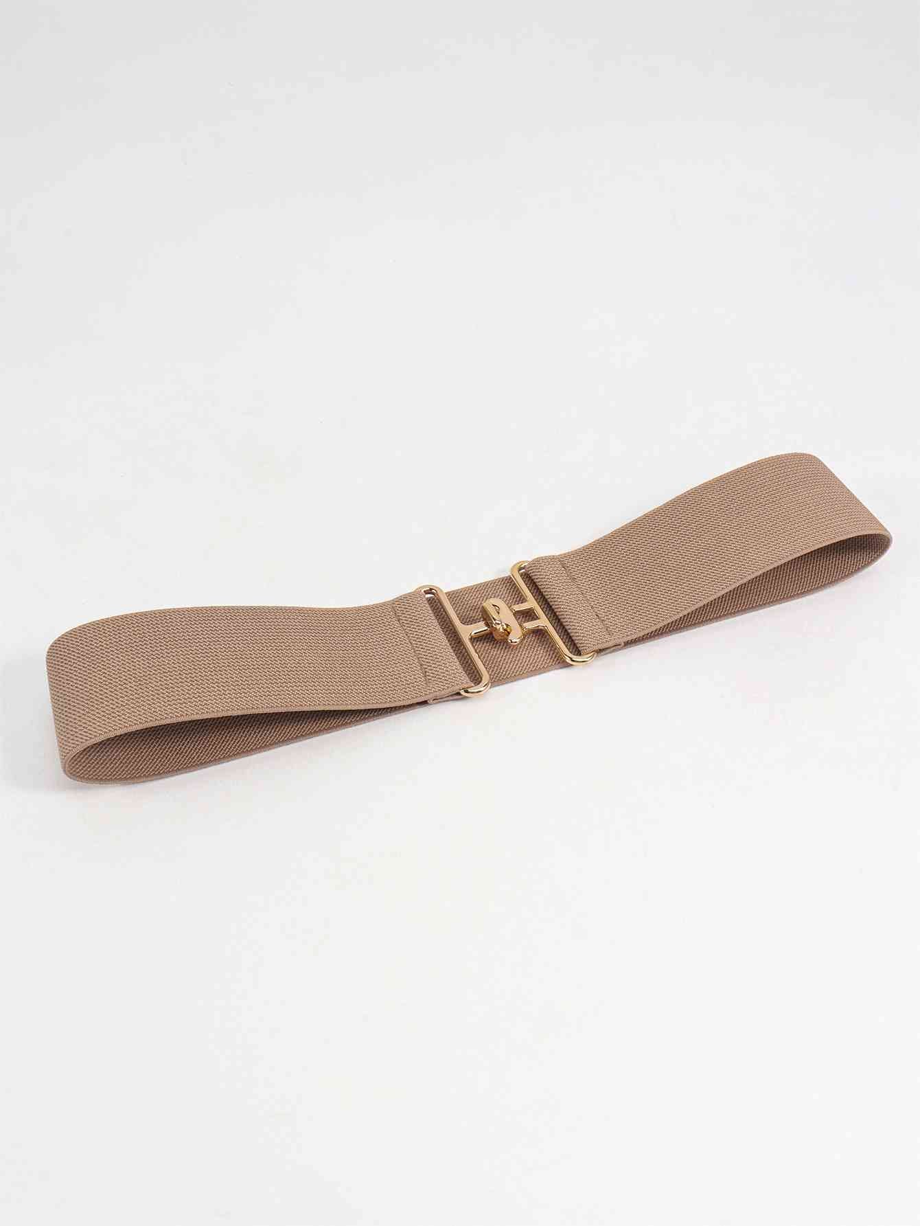 Cinturón ancho elástico StylishFit - Comodidad ajustable y diseño elegante. Consulte la tabla de tallas en "más detalles".