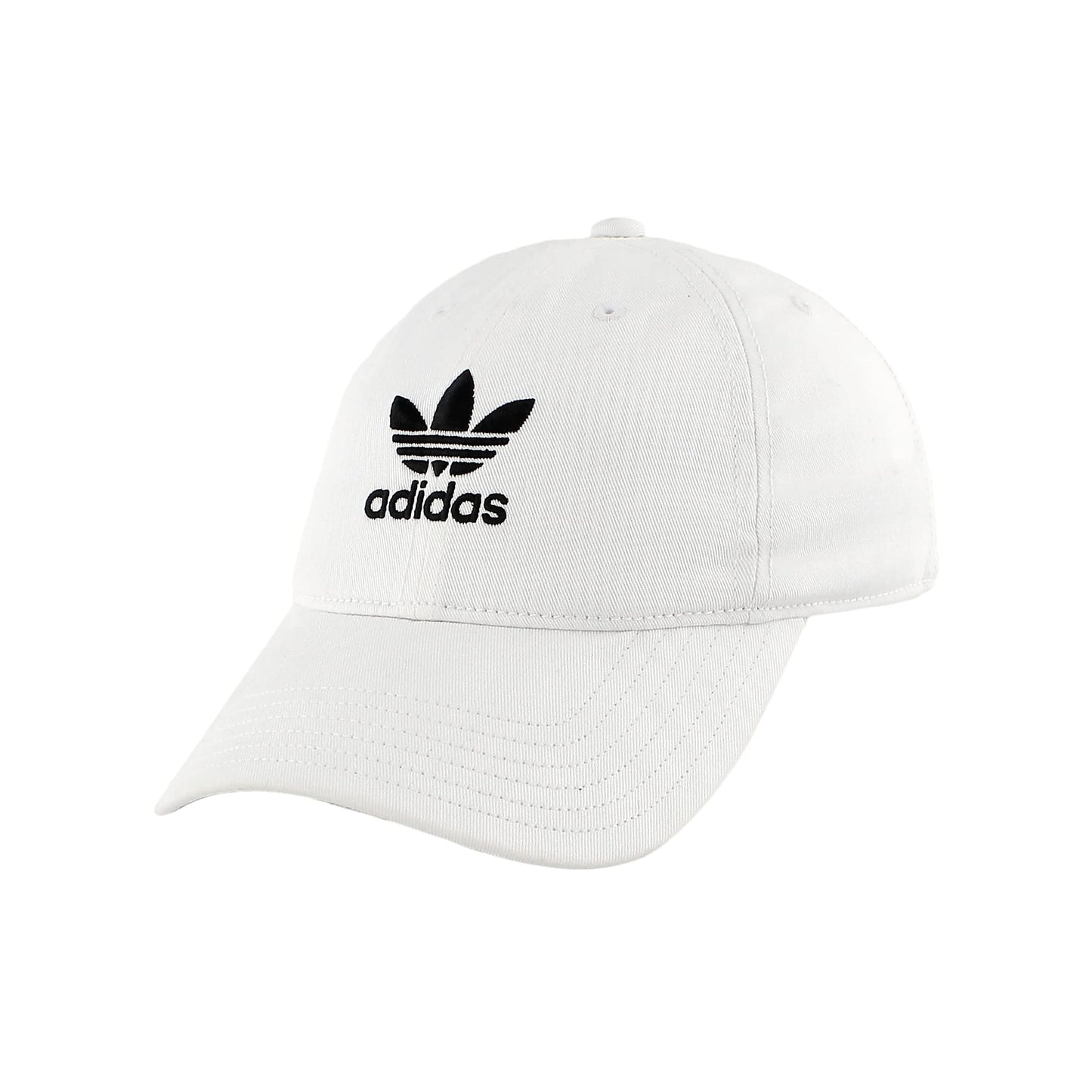 adidas Originals Boys Youth Originals Washed Relaxed Strapback White/Black One Size
