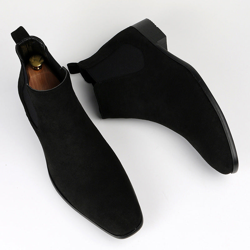 Men's Square-Toe Chelsea Boots