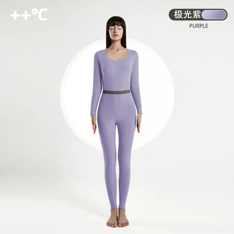 Seamless Thermal Underwear Set for Couples (Winter)