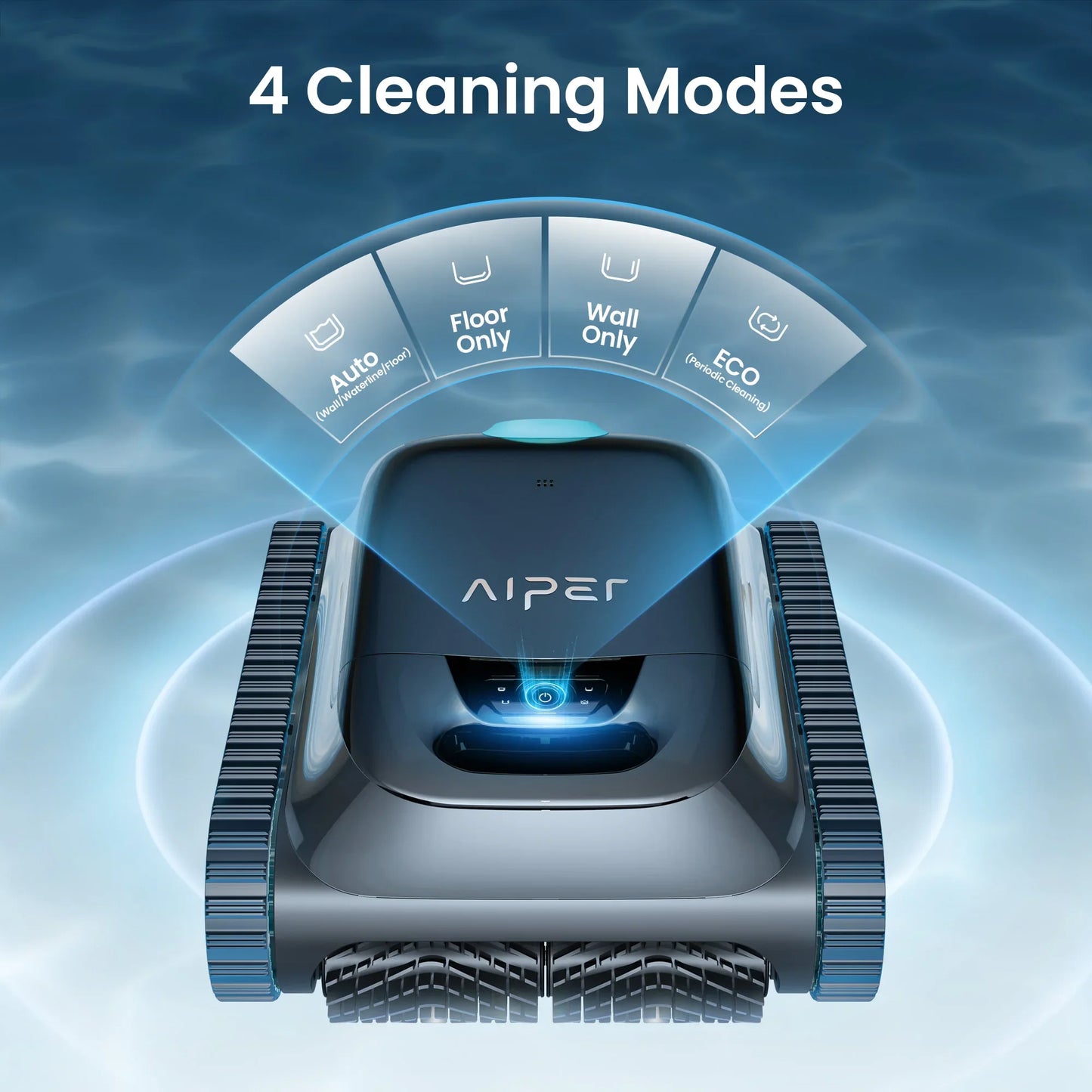 Aiper Scuba S1 Robotic Pool Cleaner, Weekly Custom Cleaning Plan, 270
