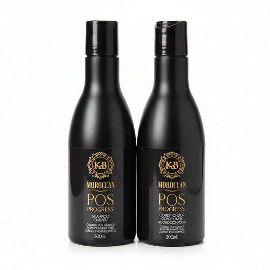 KB Moroccan Pos Progress Kit Argan Oil Infused Hair Revitalization Duo