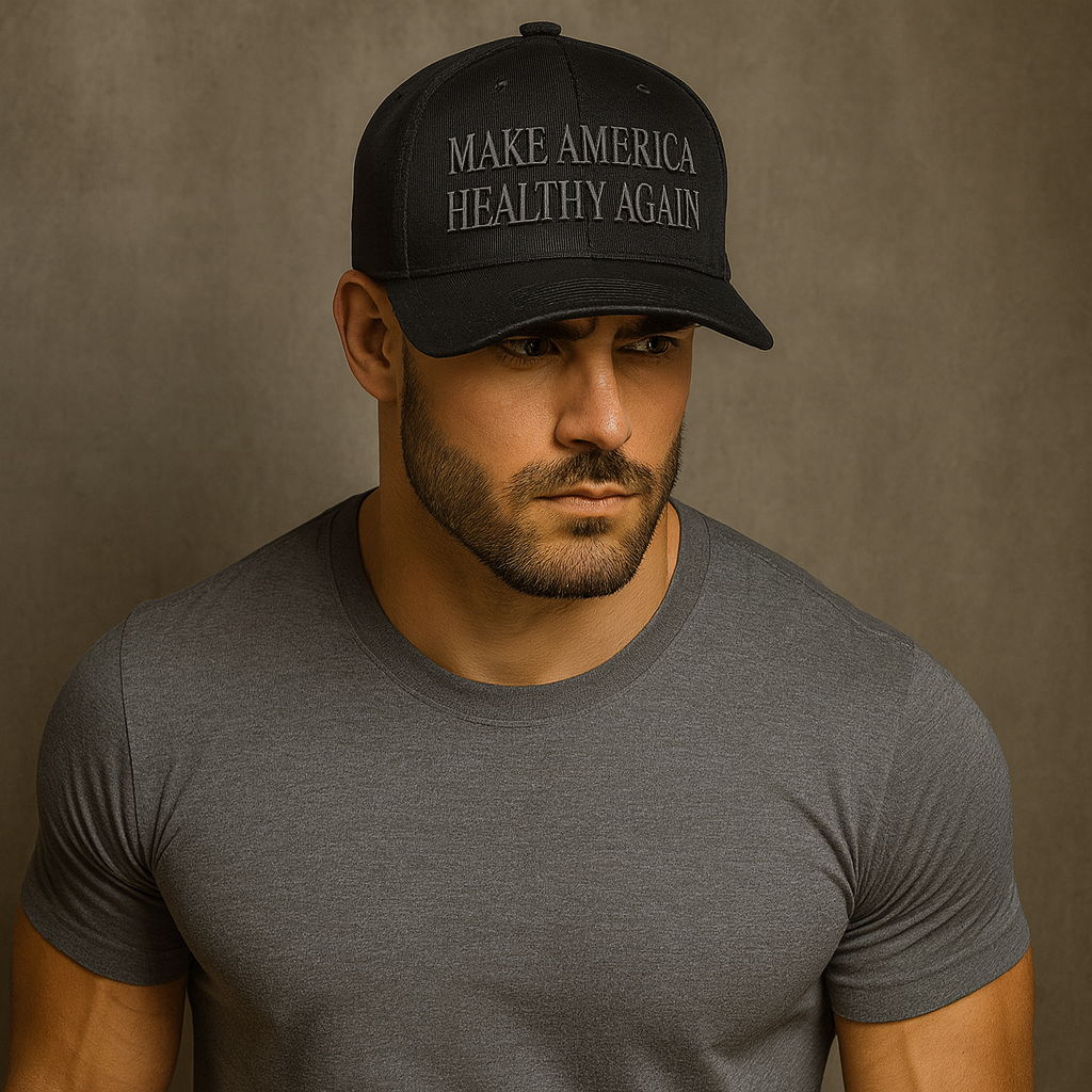 FLEX-FIT - Que AMÉRICA vuelva a estar sana Gorra negra