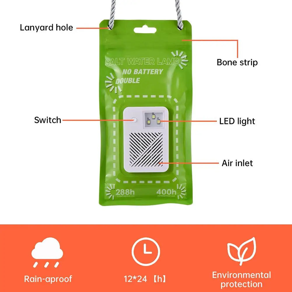 LED Outdoor Camping Lamp Waterproof Portable Camping Emergency Lamp Reusable Travel Supplies for Car Outdoor Beach