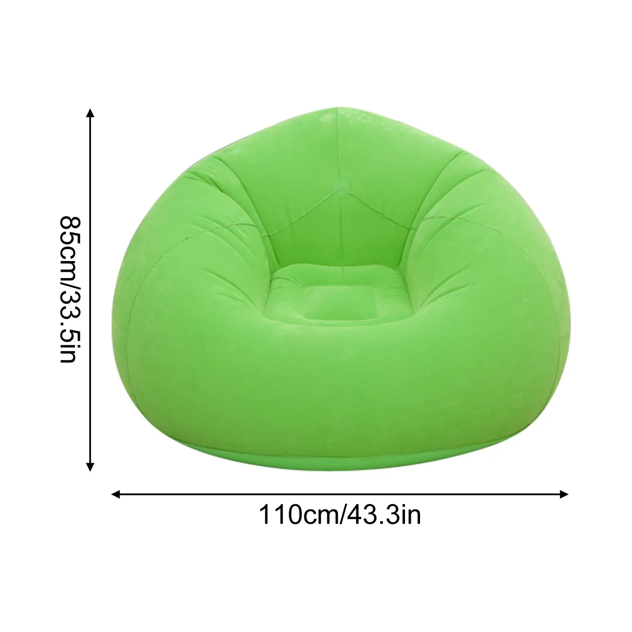 1PC Inflatable Bean Bag Chairs Outdoor Blow Up Camping Chairs