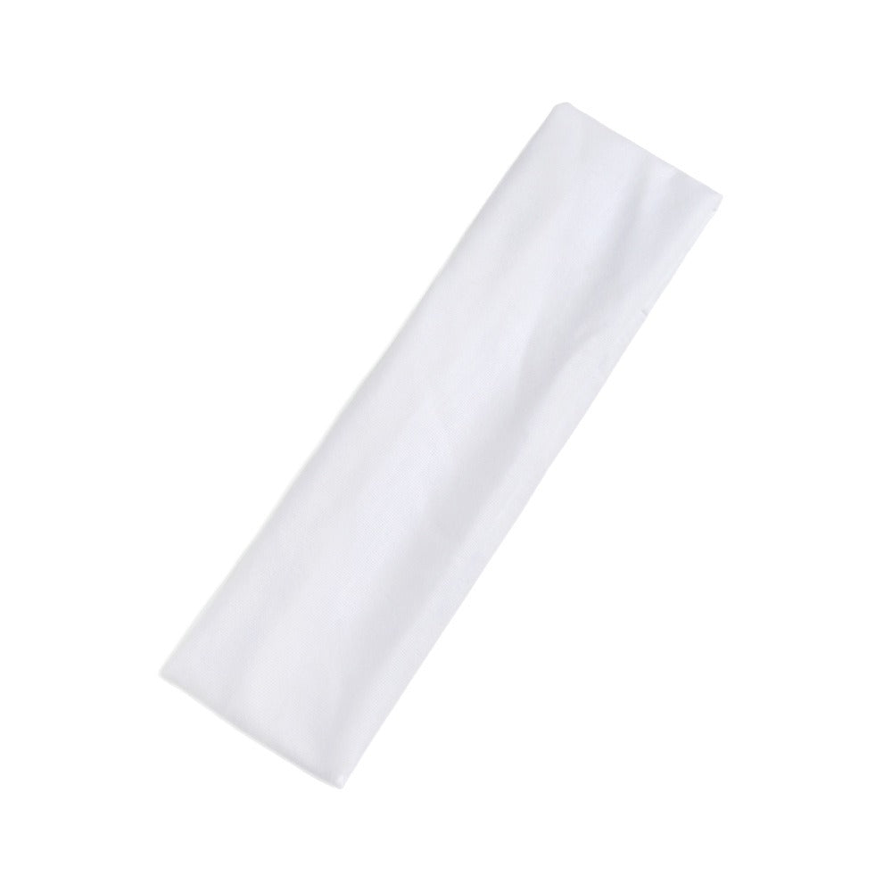 Simple Sports Headband Running Sports Anti Sweating Yoga Headband Unisex Solid Color Single Loop Headband