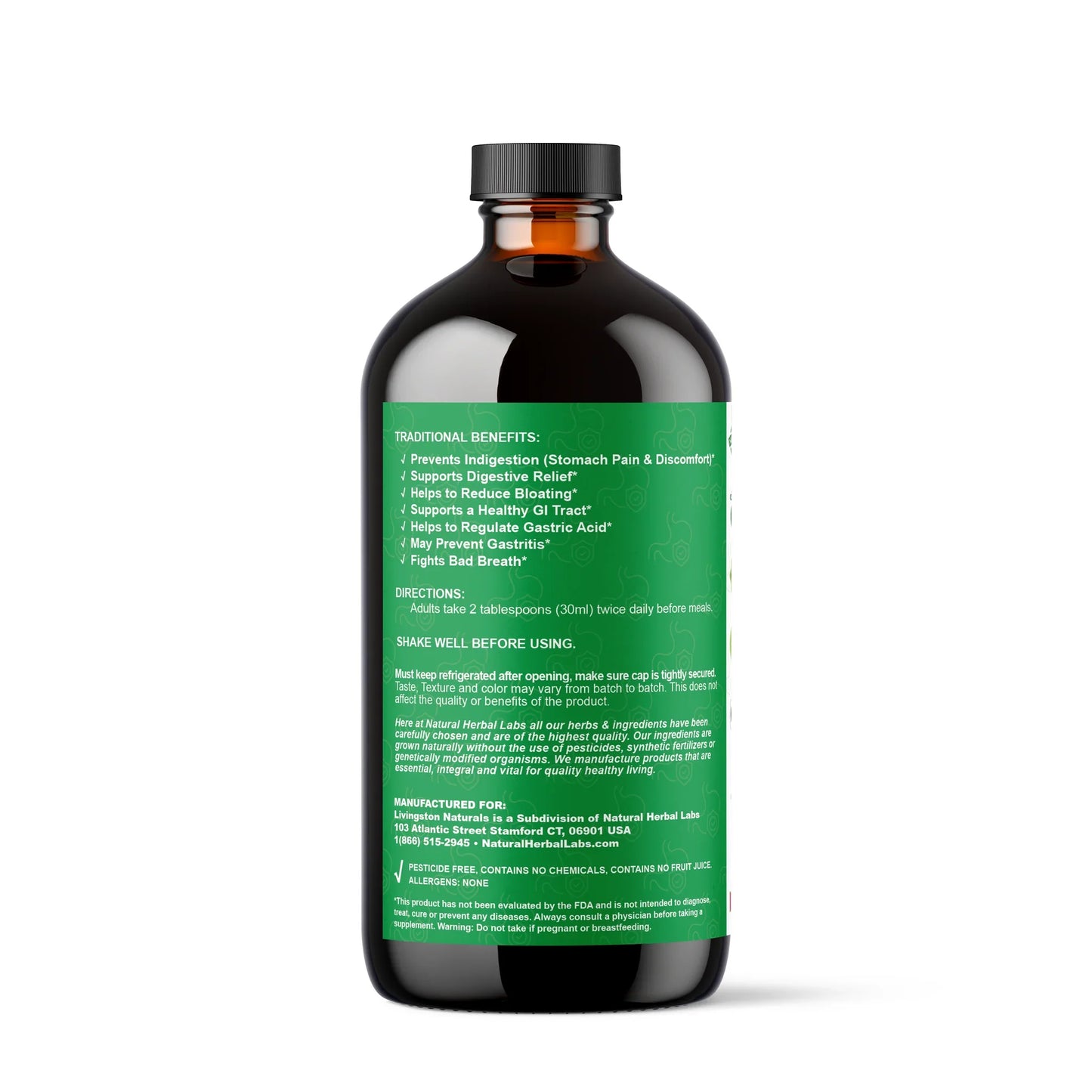 Organic Heartburn & Digestive Relief Blend Extra Strength