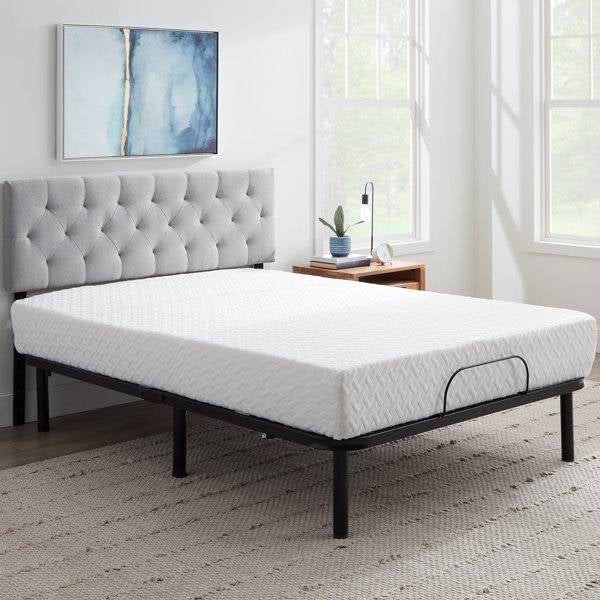 Base de cama ajustable eléctrica Queen Size para cabeza y pies con control remoto