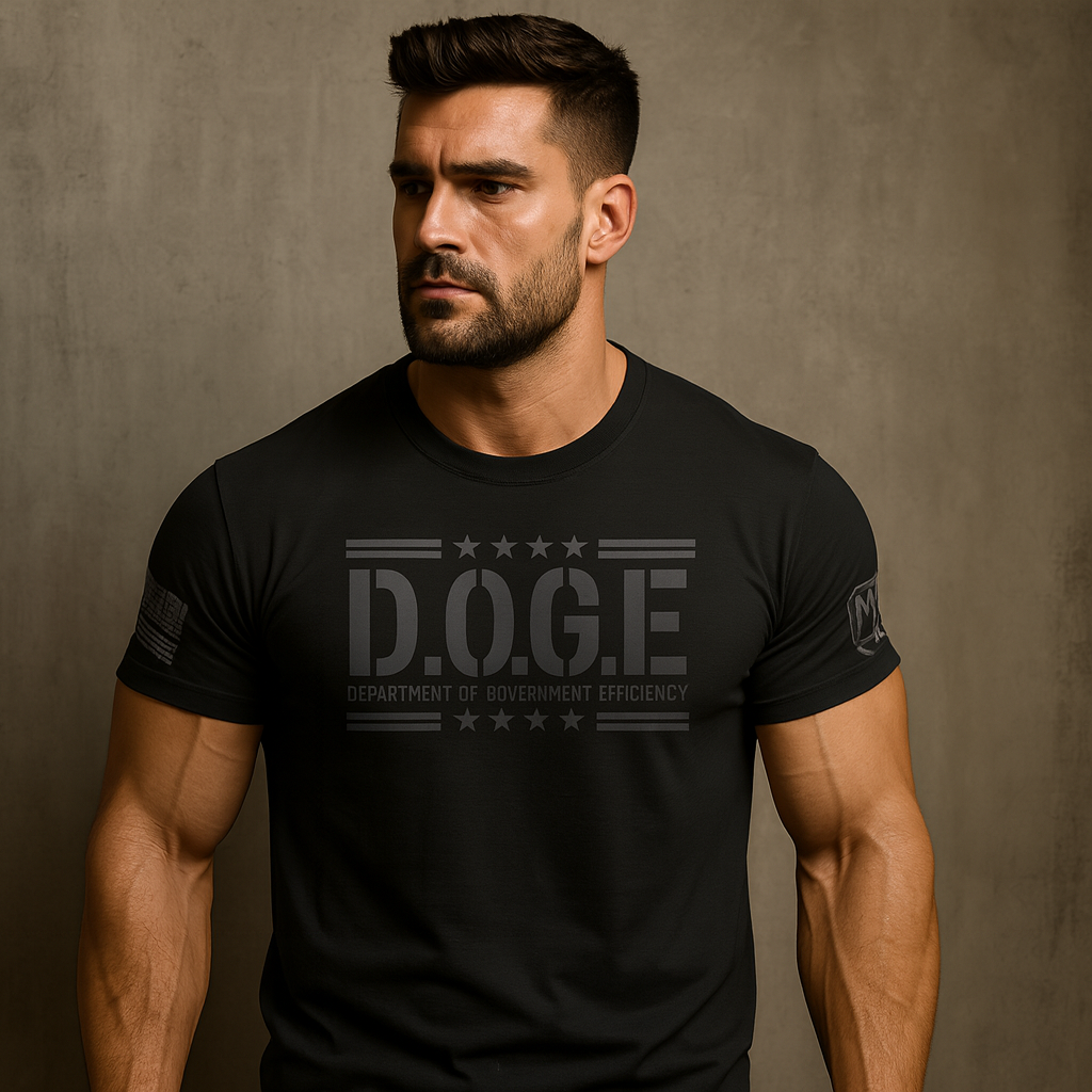 Camiseta negra D.O.G.E
