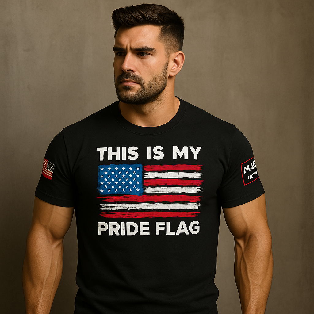 Camiseta con la bandera del Orgullo