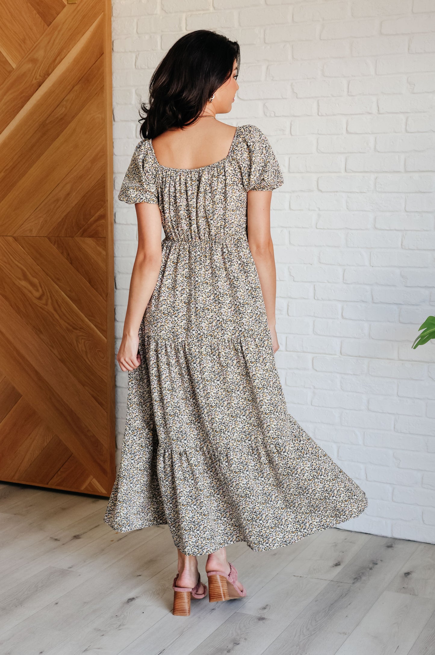 Vestido de mangas abullonadas A Moment of Love