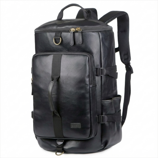 Bolsa de Viaje Convertible de Cuero Suave – 40L