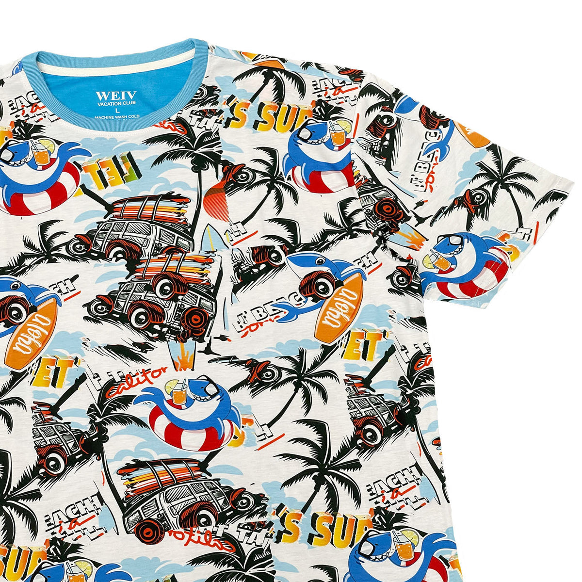 SurfTurf Print Tee