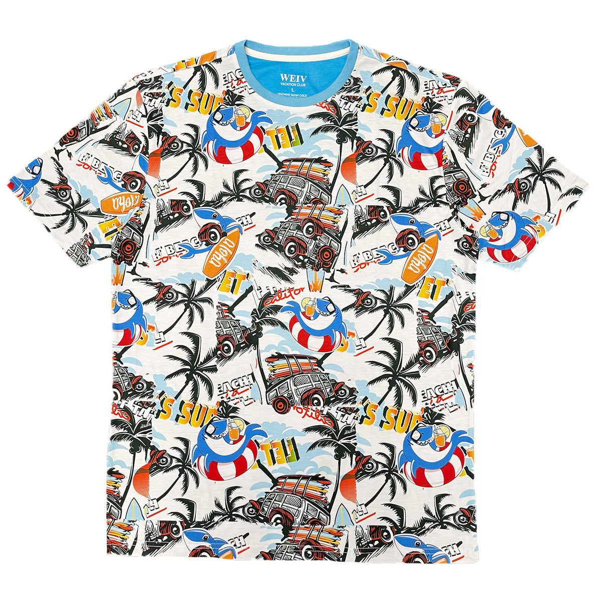 SurfTurf Print Tee