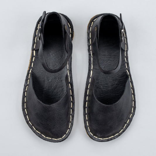 Women's Black Barefoot Sandals