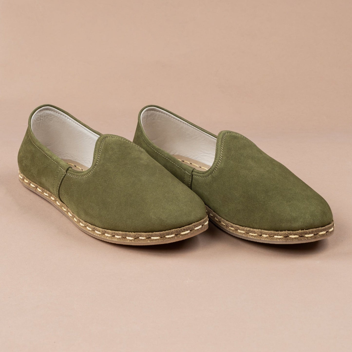 Women's Olive Nubucks