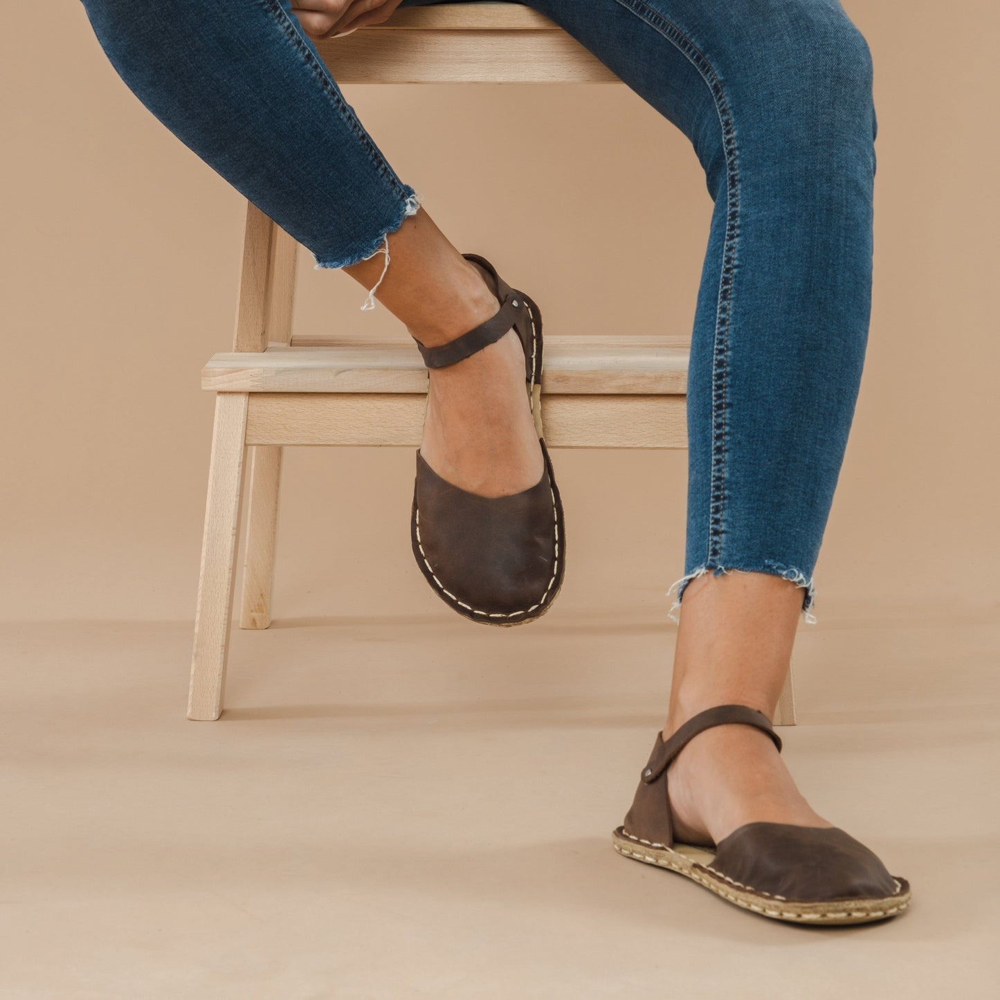 Women's Coffee Barefoot Sandals