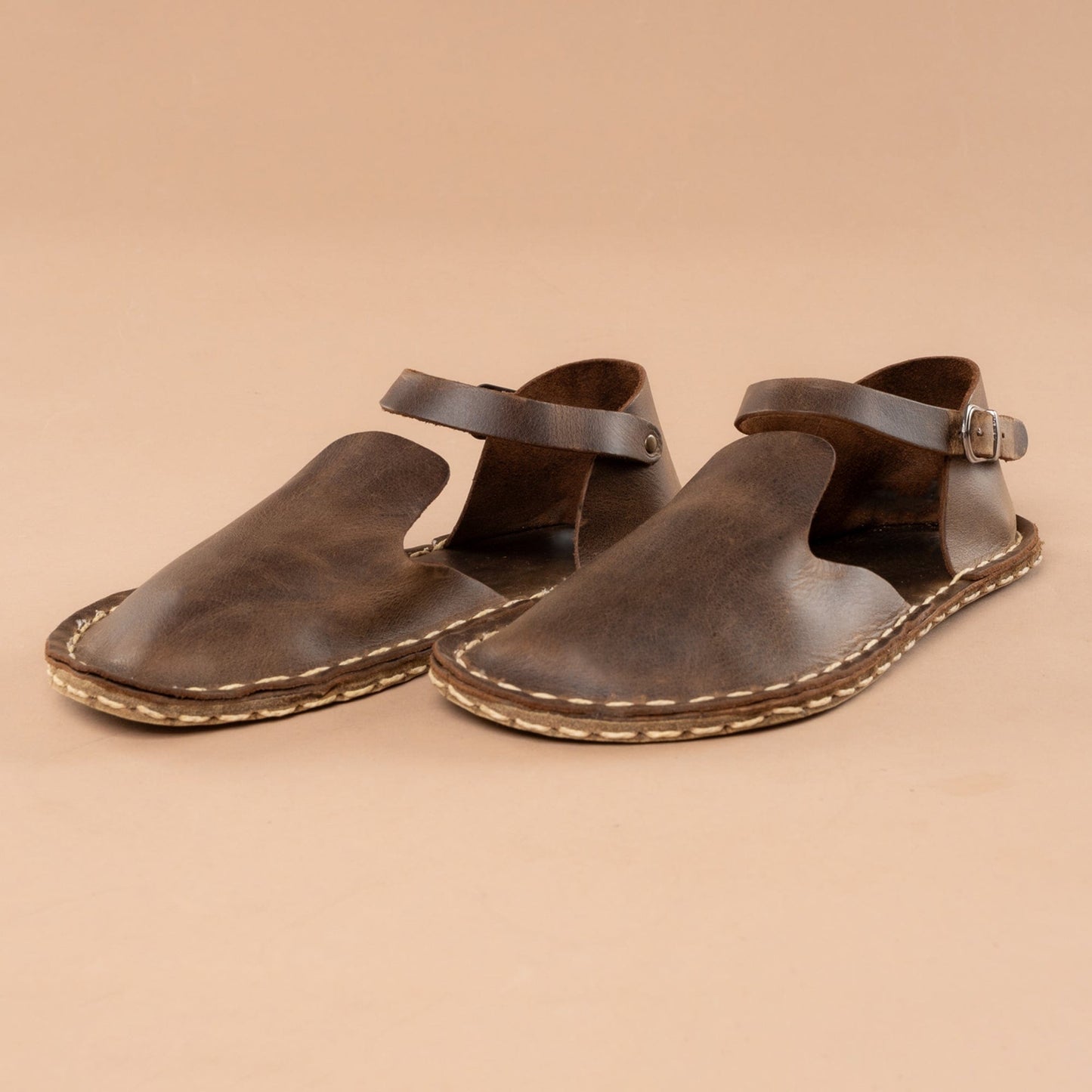 Women's Coffee Closed Toe Barefoot Sandals