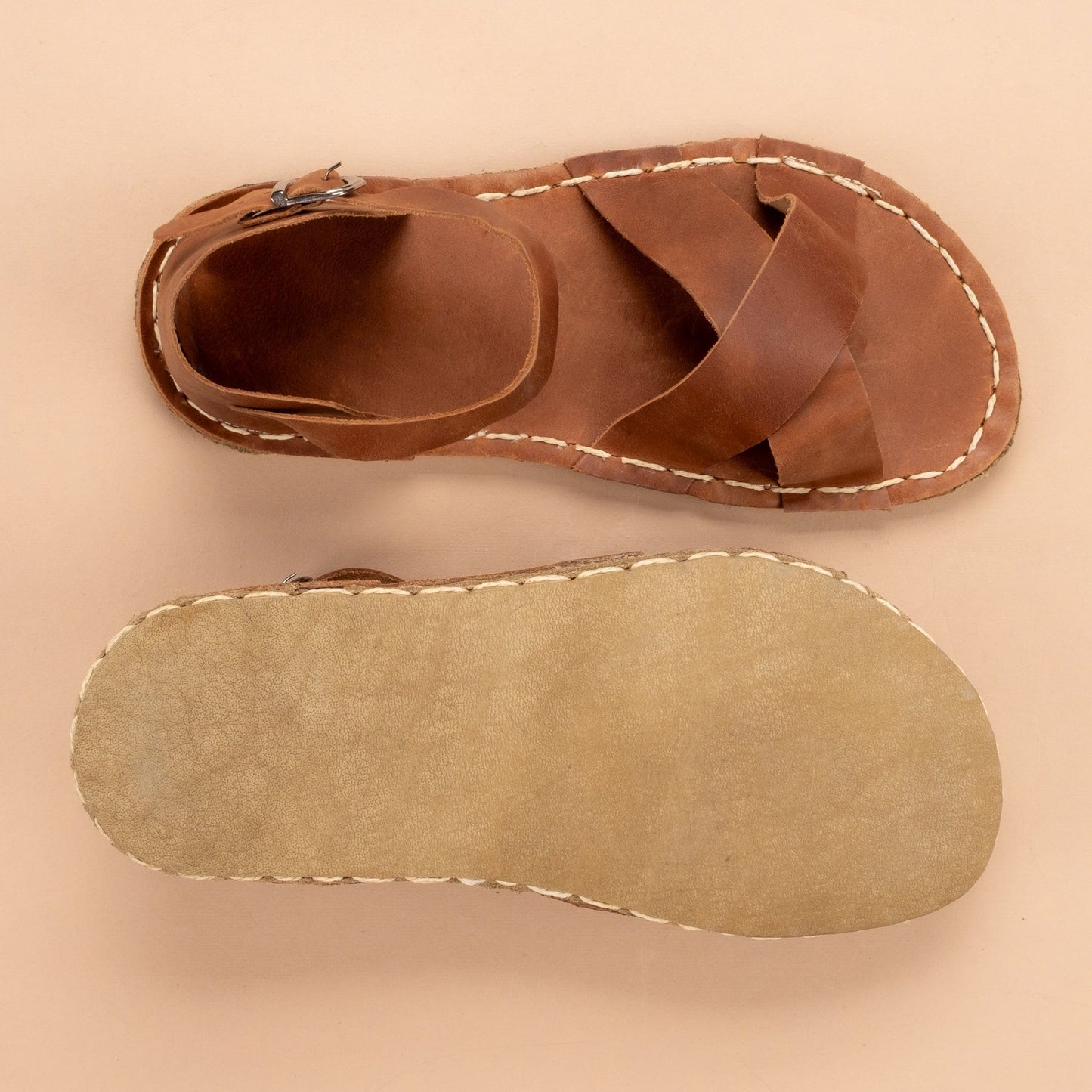 Women's Lion Criss-Cross Barefoot Sandals