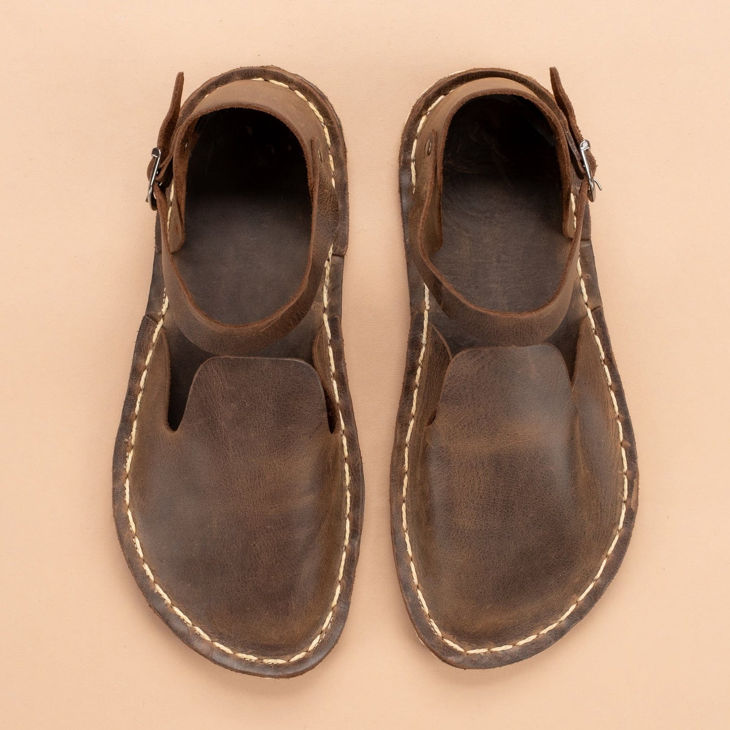 Women's Coffee Closed Toe Barefoot Sandals