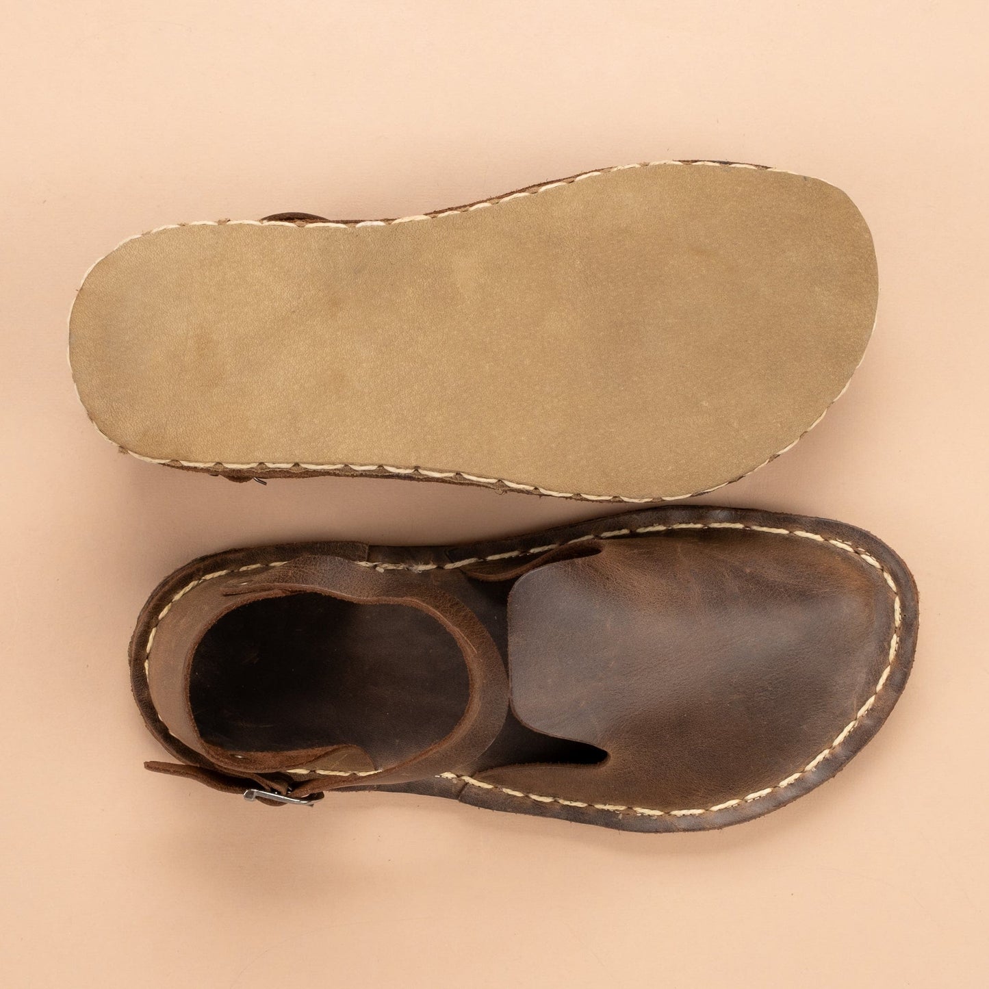 Women's Coffee Closed Toe Barefoot Sandals
