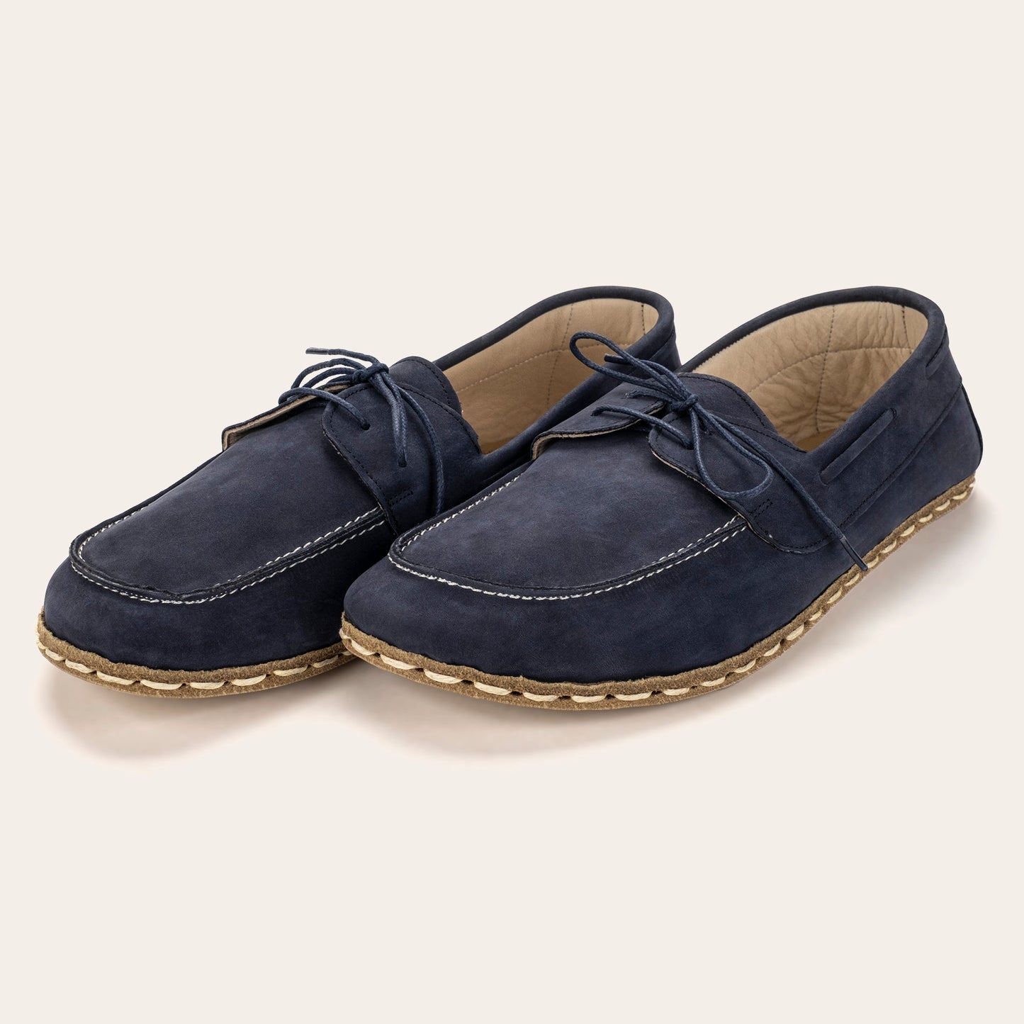 Women's Navy Nubuck Dock Shoes