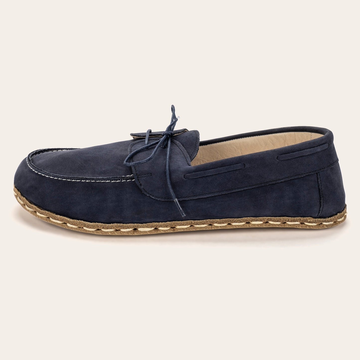 Women's Navy Nubuck Dock Shoes