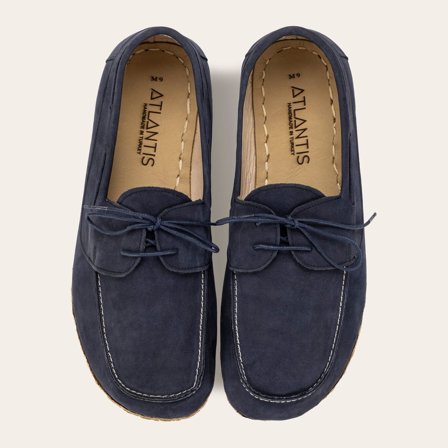 Women's Navy Nubuck Dock Shoes