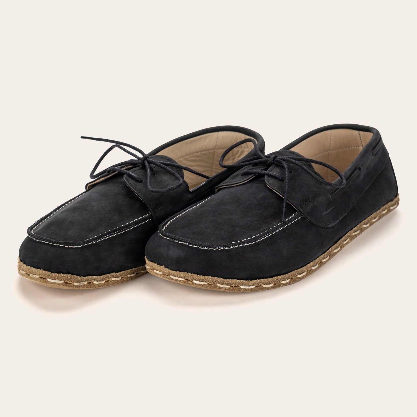 Women's Black Nubuck Dock Shoes