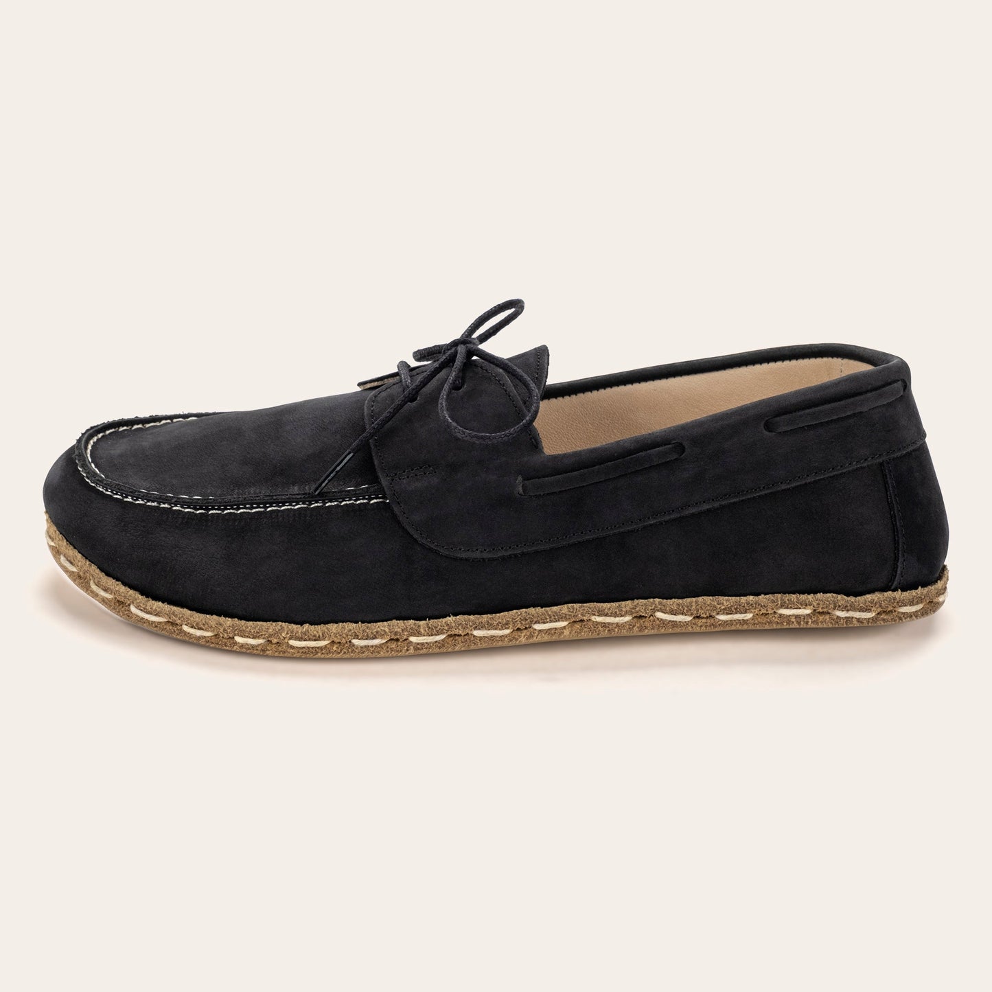 Men's Black Nubuck Dock Shoes