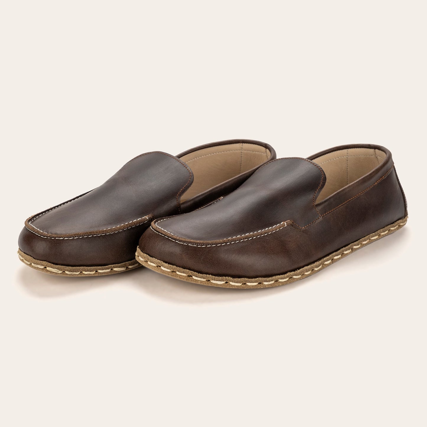 Women's Coffee Brown Moccasins