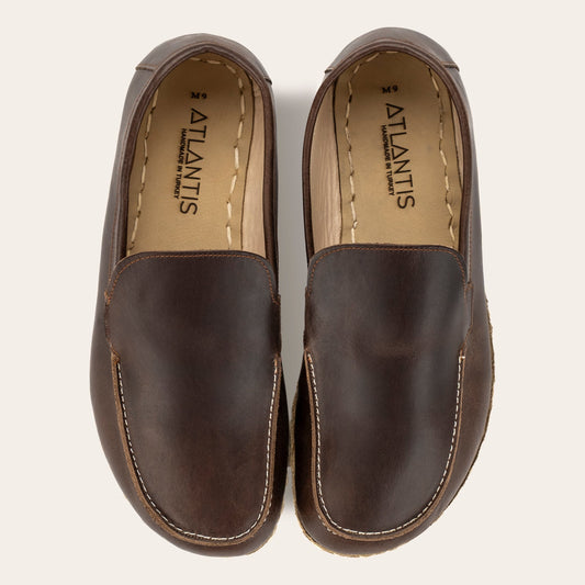 Women's Coffee Brown Moccasins