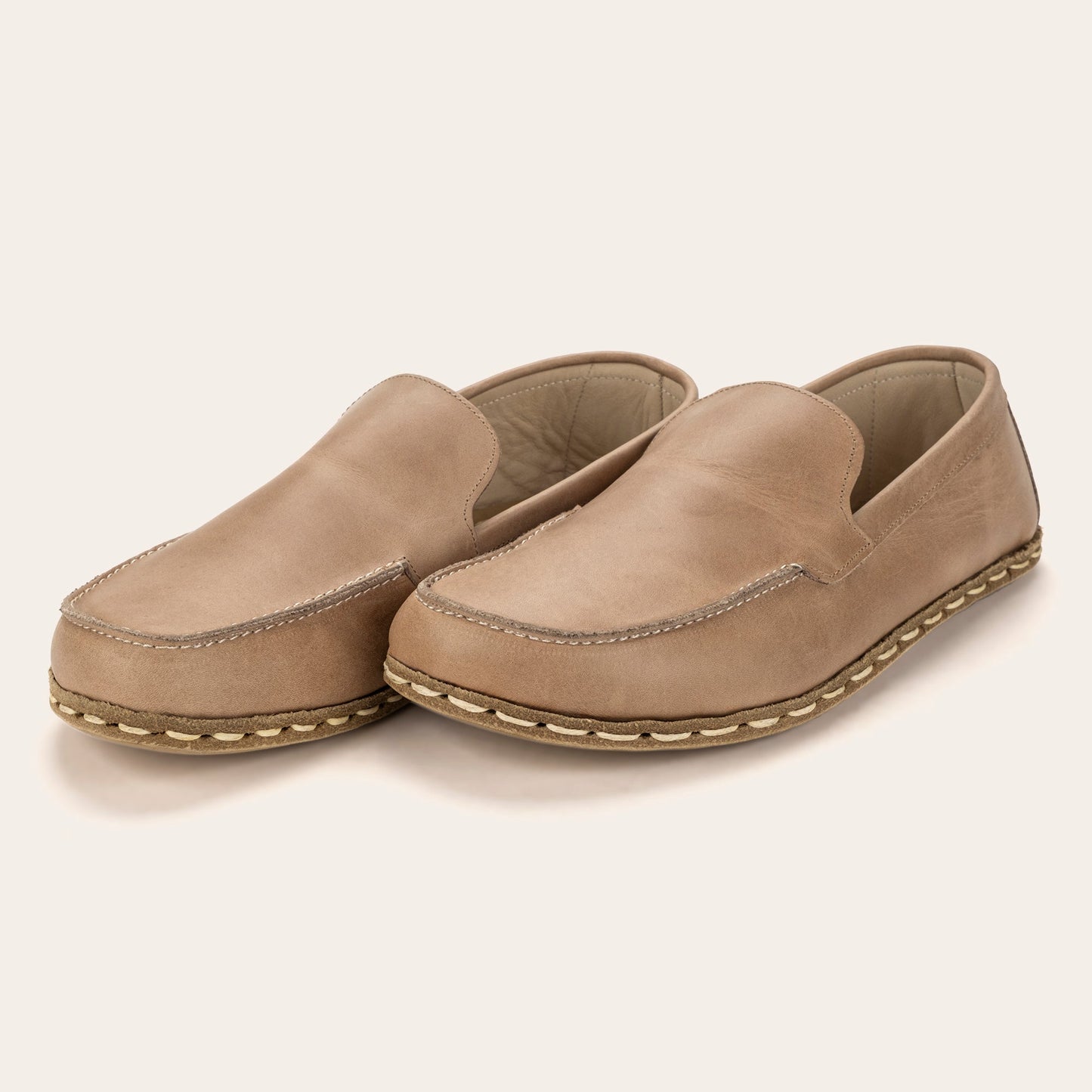 Women's Tan Moccasins